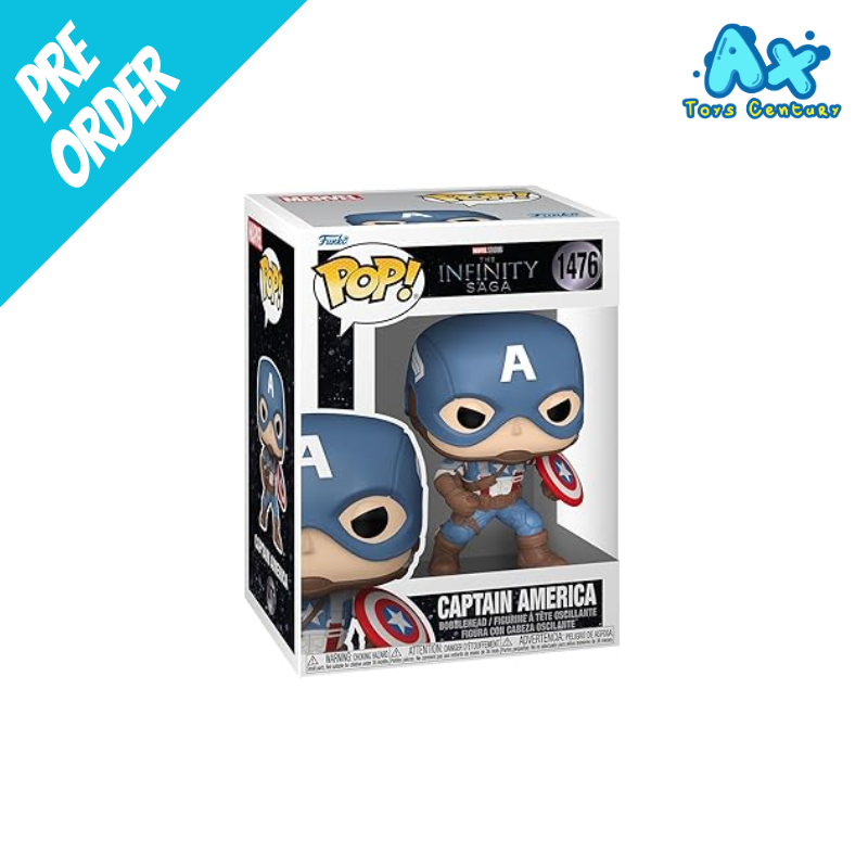 Funko Pop Marvel Infinity Saga Captain America Axtoyscentury